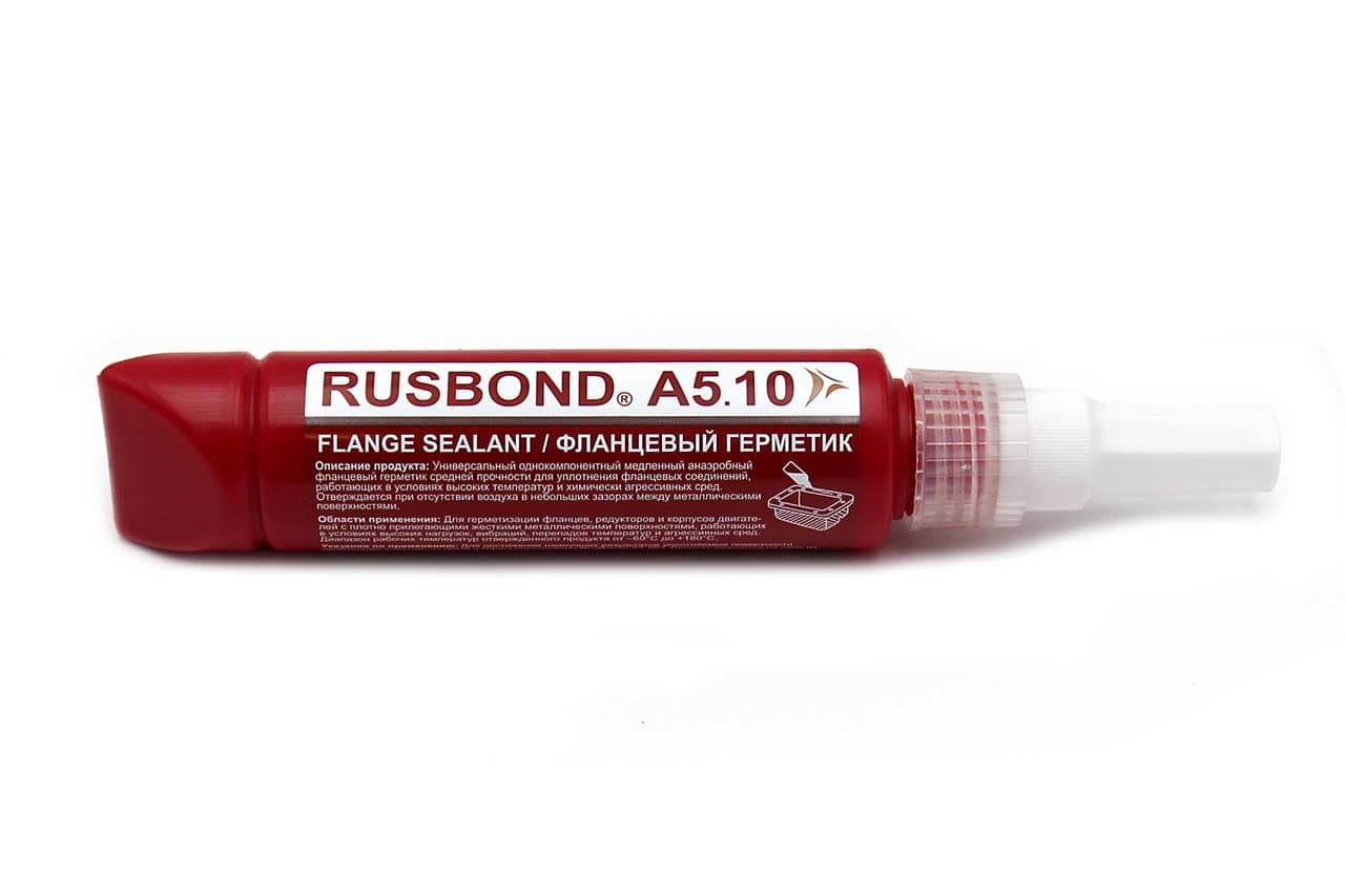 RusBond А5.10 250мл герметик фланцевых соединений медленный высокотемп. химостойкий